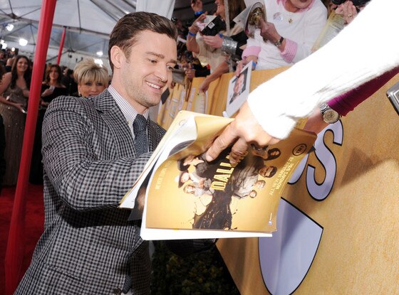 Justin Timberlake, SAG Candids