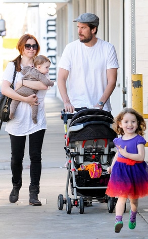 Alyson Hannigan, Alexis Denisof, Satyana, Keeva