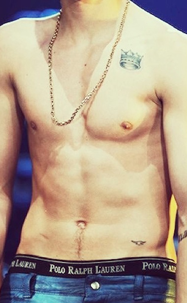 Justin Bieber, Shirtless Justin Bieber, Shirtless