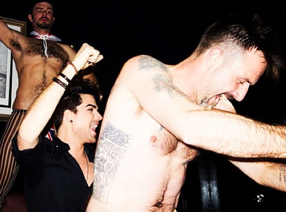 David Arquette, Adam Lambert