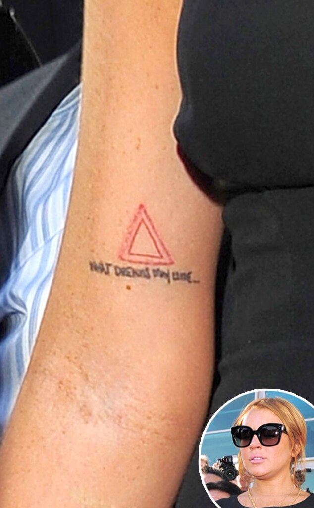 Lindsay Lohan,Tattoo