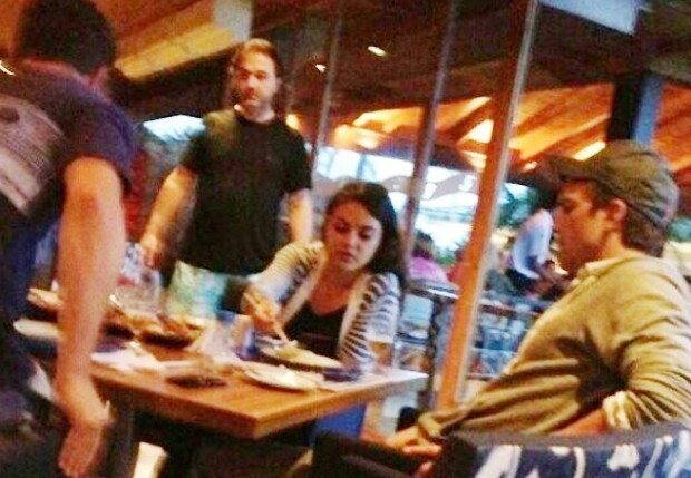 Mila Kunis e Ashton Kutcher no Brasil