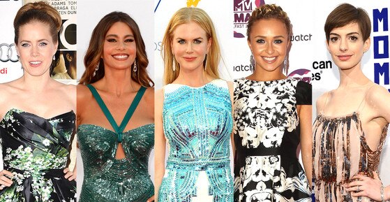 Amy Adams, Anne Hathaway, Nicole Kidman, Hayden Panettiere, Sofia Vergara