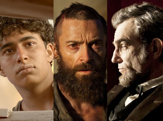Lincoln, Les Mis, Life of Pi