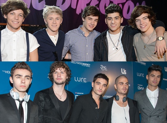 One Direction, The Wanted One Direction, The Wanted