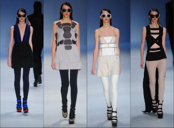 Desfile Gloria Coelho SPFW inverno 2014 Desfile Gloria Coelho SPFW inverno 2014