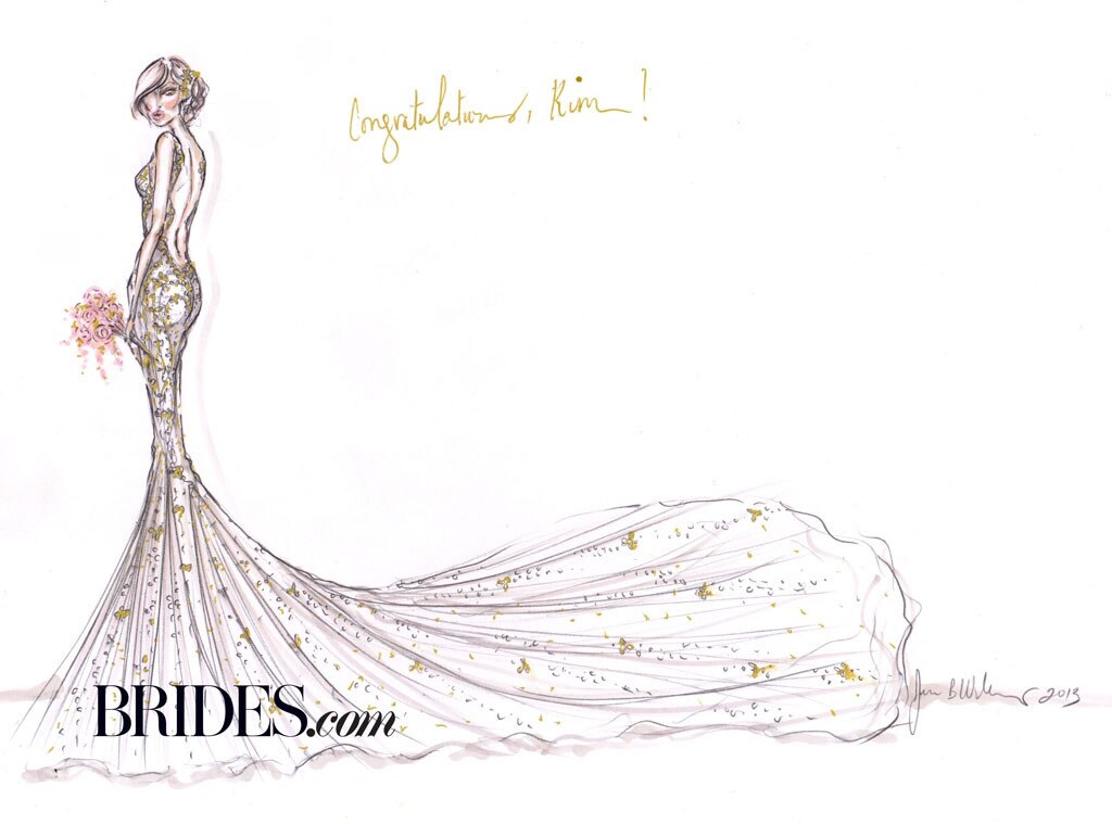 Kim Kardashian, Brides.com Kim Kardashian, Brides.com