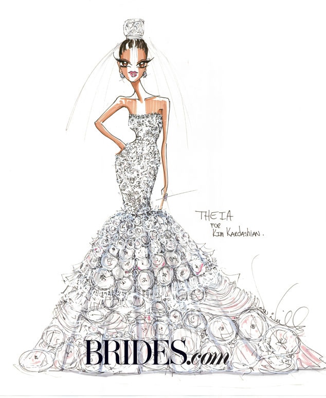 Kim Kardashian, Brides.com Kim Kardashian, Brides.com