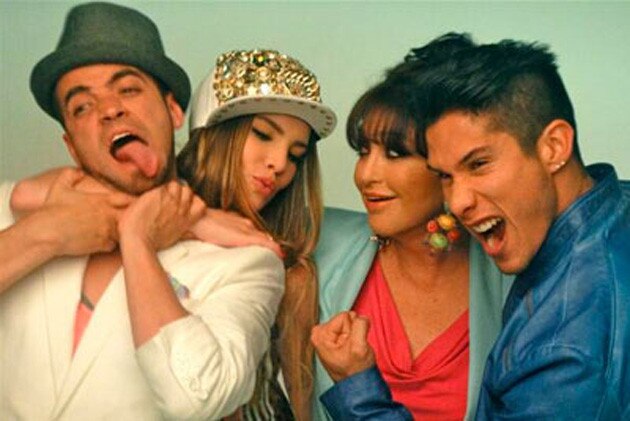 Belinda, Angelica MarÃa, Chino y Nacho Belinda, Angelica MarÃa, Chino y Nacho