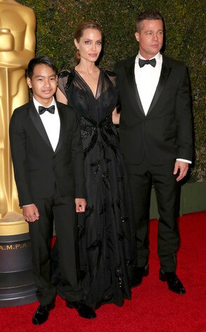 Angelina Jolie, Brad Pitt, Pax Thien Jolie-Pitt Angelina Jolie, Brad Pitt, Pax Thien Jolie-Pitt