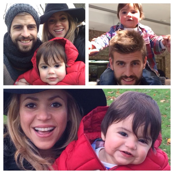 Shakira, Gerard Pique, Milan Pique Mebarak Shakira, Gerard Pique, Milan Pique Mebarak