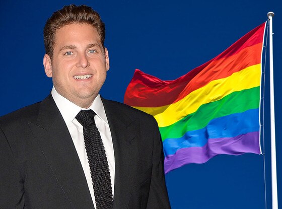 Jonah Hill, Gay Pride Flag Jonah Hill, Gay Pride Flag