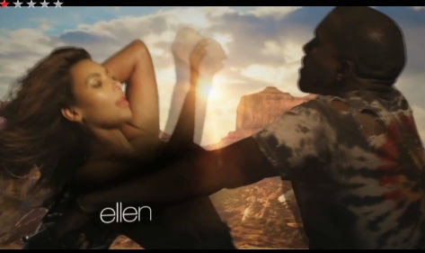 Kim Kardashian topless Kanye West videclipe Bound 2 Kim Kardashian topless Kanye West videclipe Bound 2