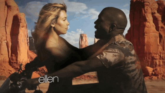 Kim Kardashian, Kanye West, Bound 2, GIF Kim Kardashian, Kanye West, Bound 2, GIF