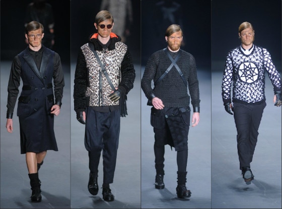 Desfile Alexandre Herchcovitch masculino SPFW inverno 2014 Desfile Alexandre Herchcovitch masculino SPFW inverno 2014