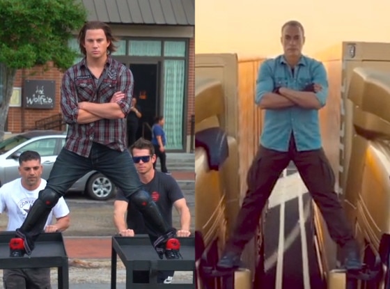 Channing Tatum, Jean Claude Van Damme, Splits Channing Tatum, Jean Claude Van Damme, Splits