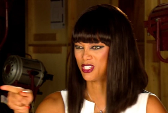 Tyra Banks, Tyra Banks em Glee Tyra Banks, Tyra Banks em Glee