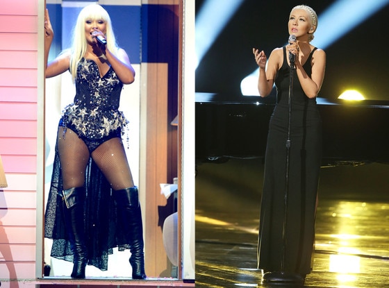 Christina Aguilera, AMAs, Split Christina Aguilera, AMAs, Split