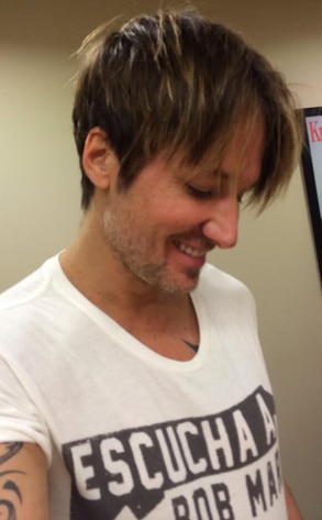 Keith Urban, hair Keith Urban, hair