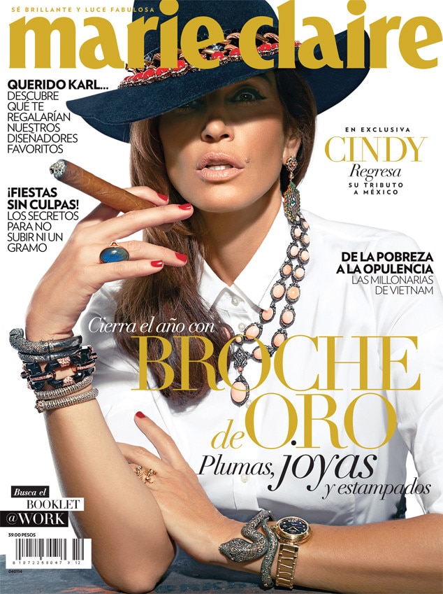 Cindy Crawford, Marie Claire Cindy Crawford, Marie Claire
