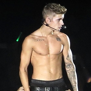 Justin Bieber, Shirtless, Brisbane Concert Justin Bieber, Shirtless, Brisbane Concert