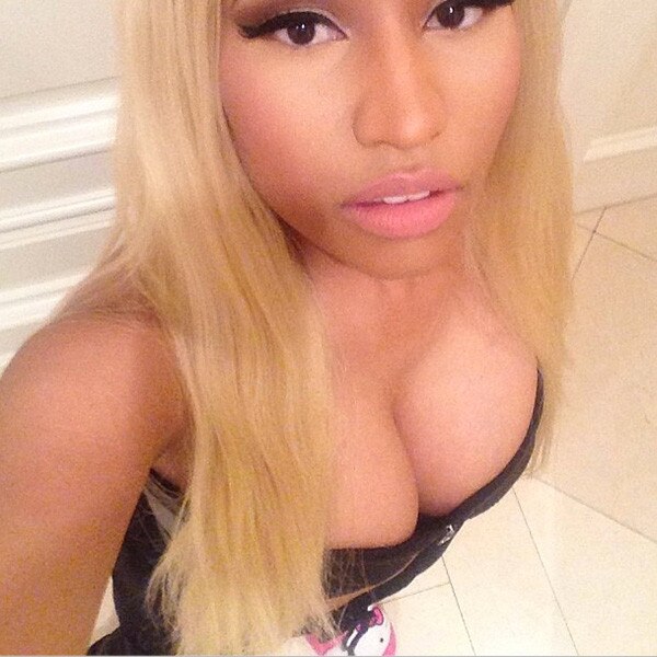 Nicki Minaj, Instagram, Hello Kitty Slippers Nicki Minaj, Instagram, Hello Kitty Slippers
