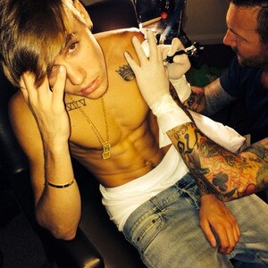 Justin Bieber, Tattoos Justin Bieber, Tattoos