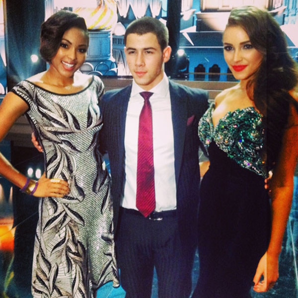 Alicia Quarles, Nick Jonas, Olivia Culpo Alicia Quarles, Nick Jonas, Olivia Culpo