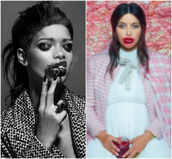 Rihanna, Kim Kardahsian Rihanna, Kim Kardahsian