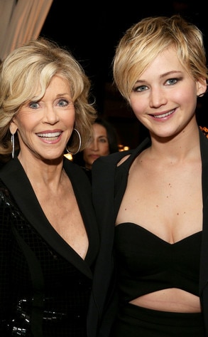 Jane Fonda, Jennifer Lawrence Jane Fonda, Jennifer Lawrence