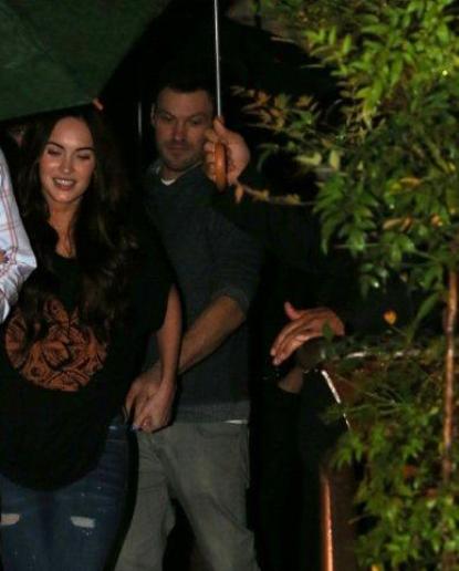 Megan Fox, Brian Austin, Sao Paulo