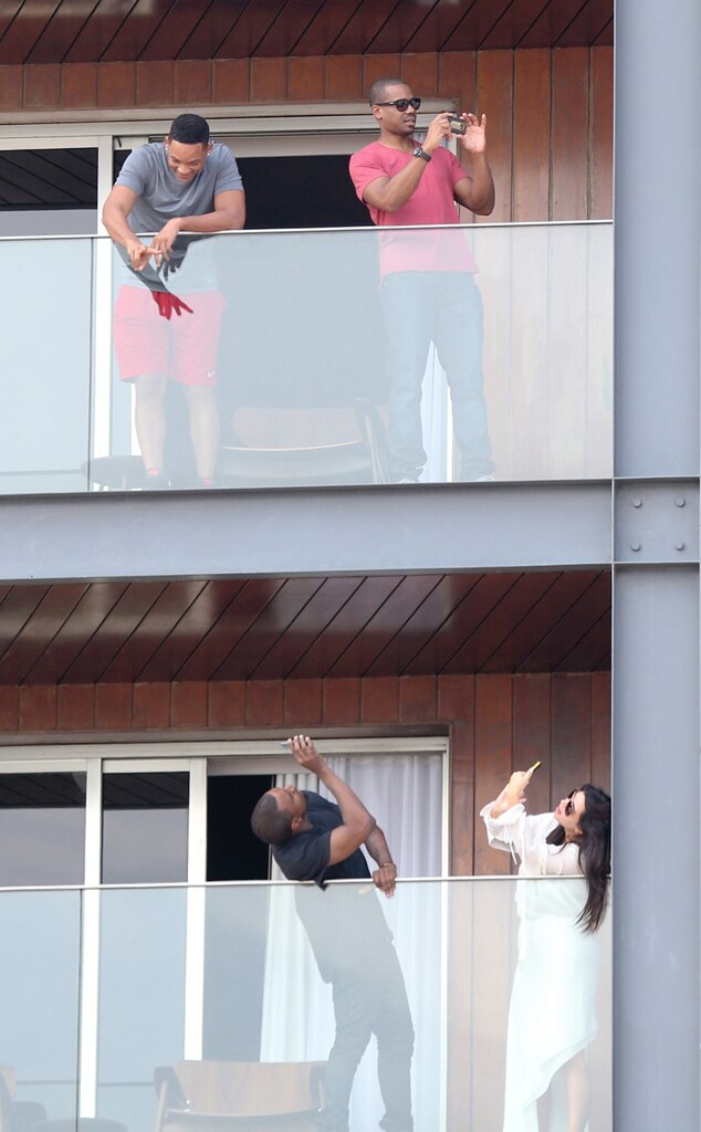 Kim Kardashian, Will Smith, Kayne West, Brazil
