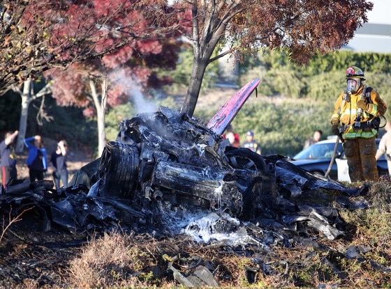 Paul Walker, Accident Scene Paul Walker, Accident Scene