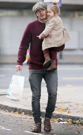 David Beckham, Harper Backham David Beckham, Harper Backham