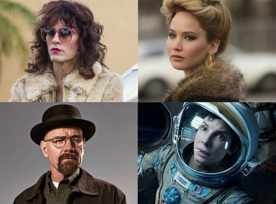 Dallas Buyers Club, American Hustle, Breaking Bad, Gravity Dallas Buyers Club, American Hustle, Breaking Bad, Gravity
