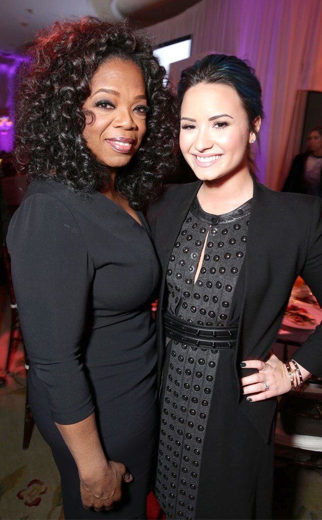 Oprah Winfrey, Demi Lovato, THR Oprah Winfrey, Demi Lovato, THR