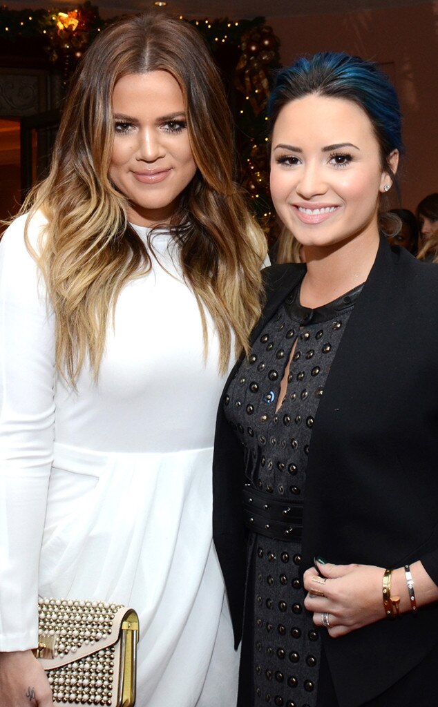 Khloe Kardashian, Demi Lovato, THR Khloe Kardashian, Demi Lovato, THR