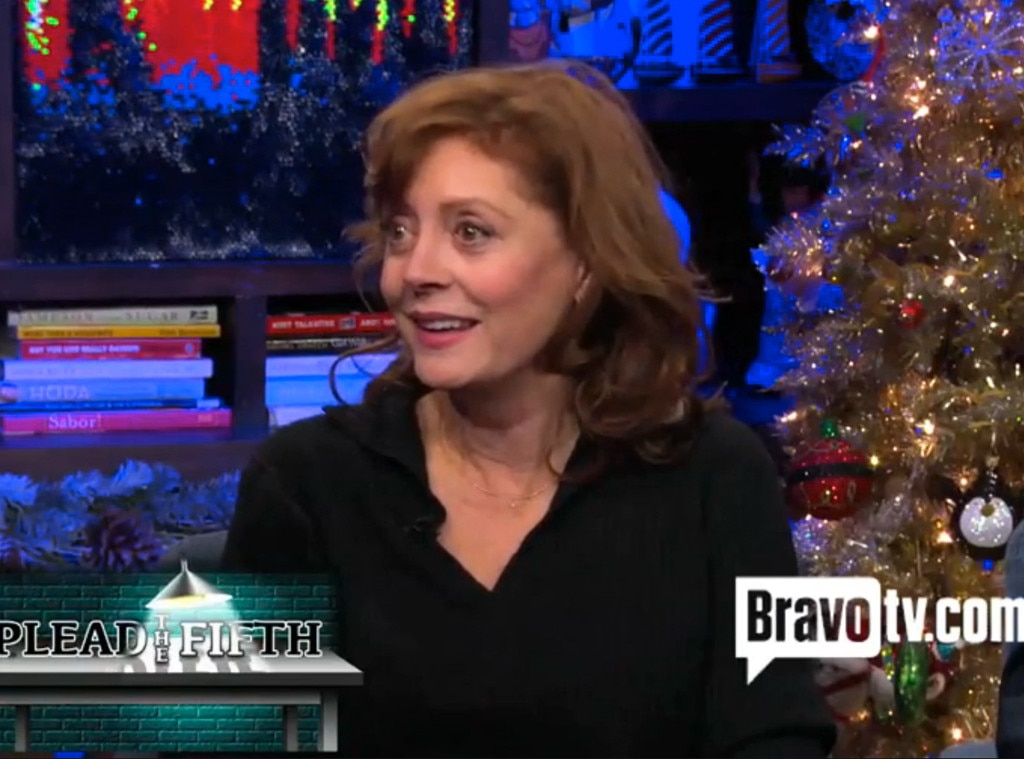 Susan Sarandon, WWHL Susan Sarandon, WWHL