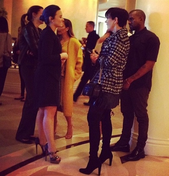 Demi Lovato, Kanye West, Kim Kardashian, Kris Jenner Demi Lovato, Kanye West, Kim Kardashian, Kris Jenner