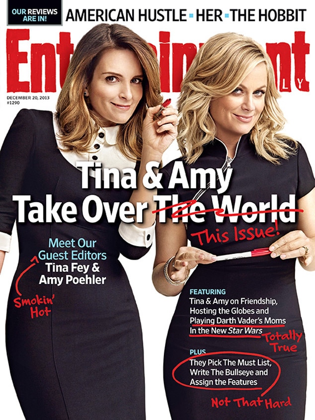Tina Fey, Amy Poehler, Entertainment Weekly Tina Fey, Amy Poehler, Entertainment Weekly