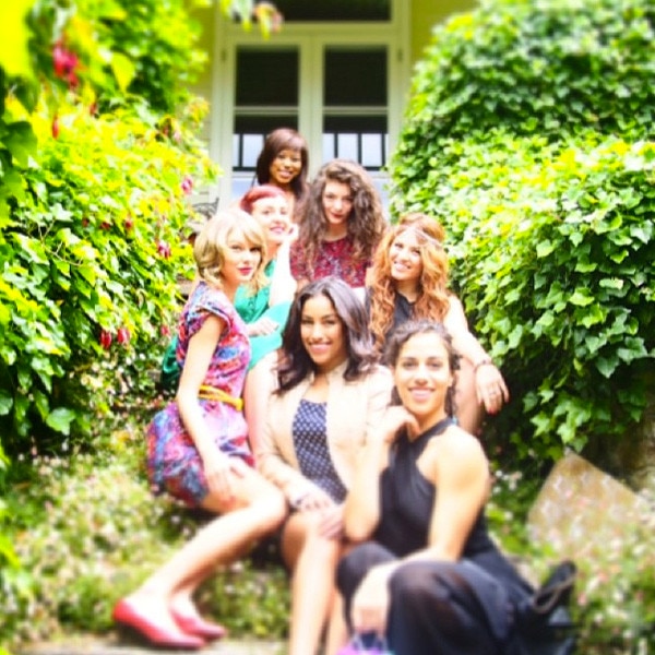 Taylor Swift, Lorde, Instagram Taylor Swift, Lorde, Instagram
