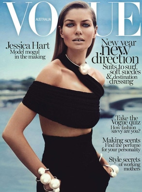 Jessica Hart, Vogue Australia Jessica Hart, Vogue Australia