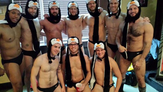 Santa Speedo Run Santa Speedo Run
