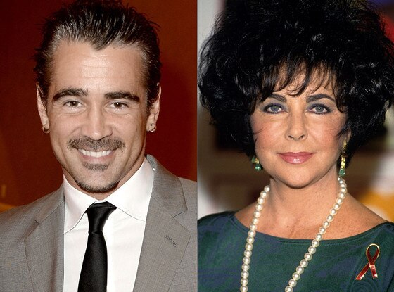 Colin Farrell, Elizabeth Taylor Colin Farrell, Elizabeth Taylor