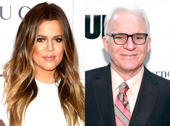 Steve Martin, Khloe Kardashian Steve Martin, Khloe Kardashian