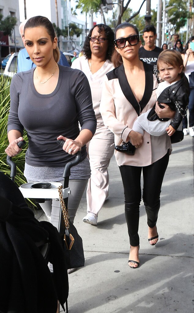 Kim Kardashian, Kourtney Kardashian, North West, Penelope Disick Kim Kardashian, Kourtney Kardashian, North West, Penelope Disick