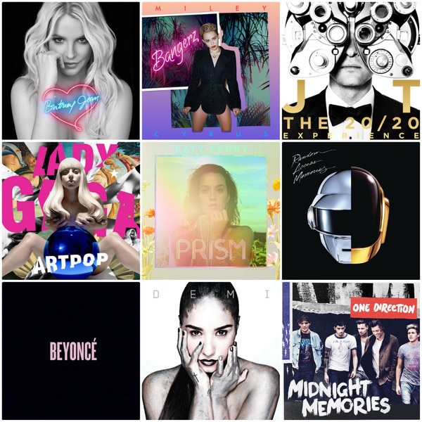Melhores CDs pop 2013 Melhores CDs pop 2013