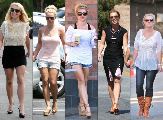 O estilo de Britney Spears O estilo de Britney Spears