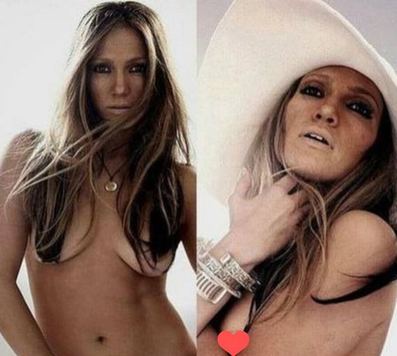 Jennifer Lopez sem photoshop Jennifer Lopez sem photoshop