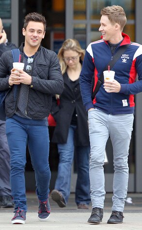 Tom Daley, Dustin Lance Black Tom Daley, Dustin Lance Black